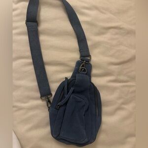 Free People Hudson Suede Sling Bag